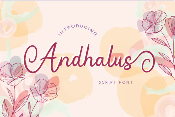 Andhalus: The Perfect Script Font for Handmade Labels and Crafts