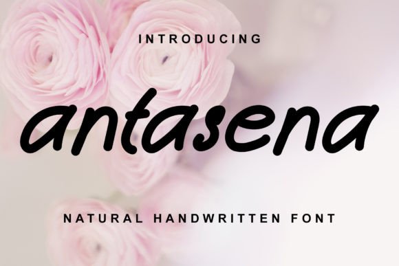 Antasena: The Handwritten Typeface That Elevates Your Brand