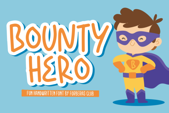Bounty Hero: A Handwritten Typeface for Calm Editorial Design