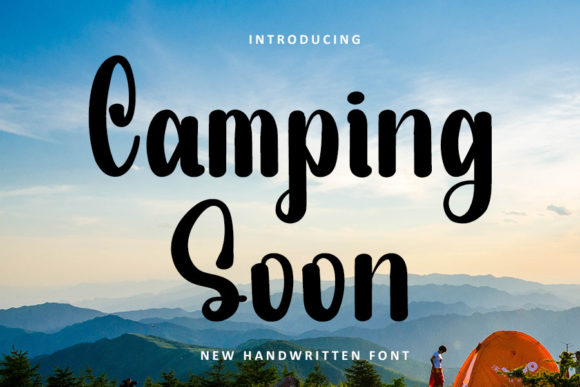 Camping Soon: The Perfect Handwritten Font for Crafters