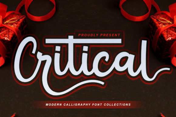 Critical: The Modern Script Font That Elevates Handmade Products