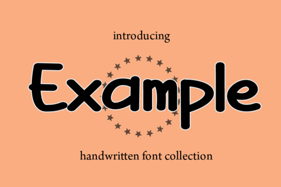 Example Font: A Modern Script for Digital Branding