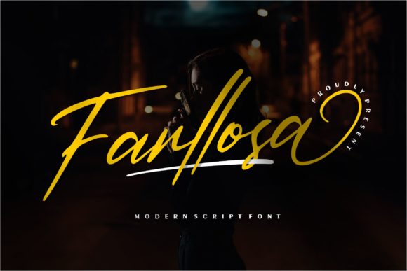 Farllosa: The Elegant Script Typeface for Polished Branding