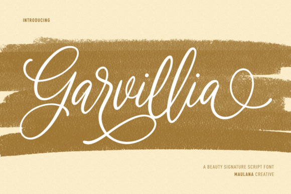 Garvillia: The Handwritten Typeface That Elevates Digital Brand Identity