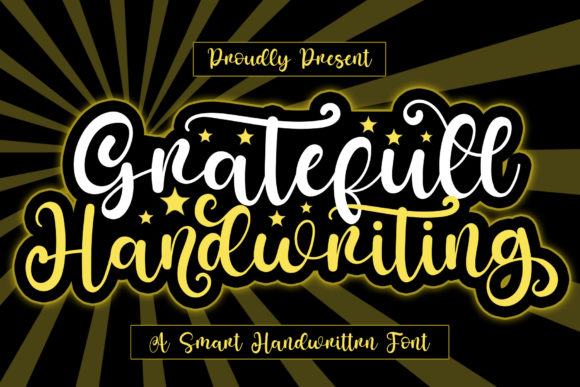 Gratefull Handwriting: A Creative Font for Authentic Brand Identity