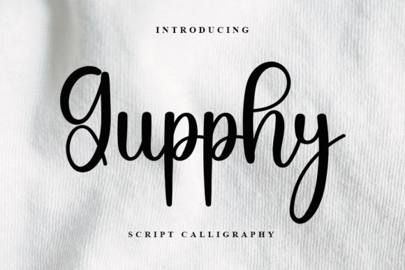 Gupphy: The Handwritten Font That Elevates Small Business Branding