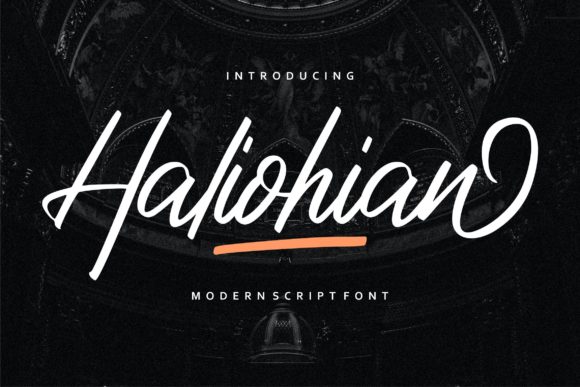 Haliohian: The Elegant Script Typeface for Modern Web Design