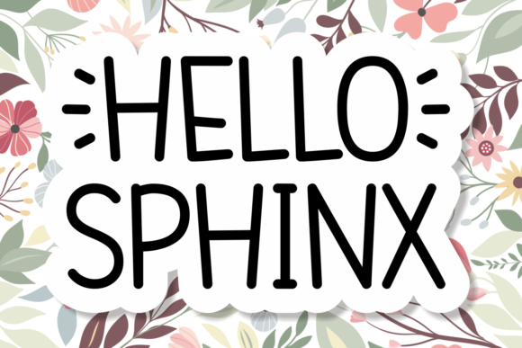 Hello Sphinx: The Handwritten Typeface That Elevates Small Business Branding