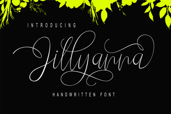 Jilyanna: A Modern Script Typeface for Elegant Web Design