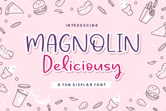 Magnolin Deliciousy: A Friendly Handwritten Typeface for Modern Branding