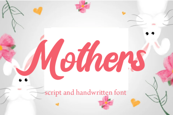 Mothers: The Elegant Typeface for Authentic Small Business Branding