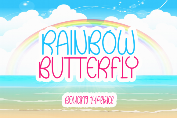 Rainbow Butterfly: The Perfect Handwritten Font for Crafters and Sellers