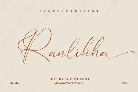 Ranlikha: The Luxury Script Font for Modern Web Design