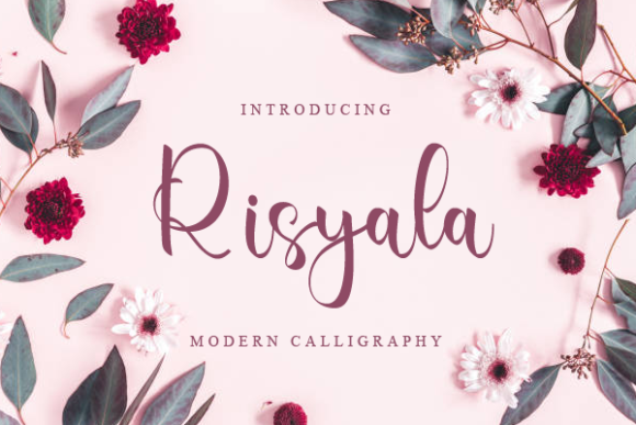 Risyala: A Playful Script Font for Memorable Brand Identities
