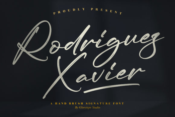 Rodriguez Xavier: The Perfect Script Font for Polished Branding