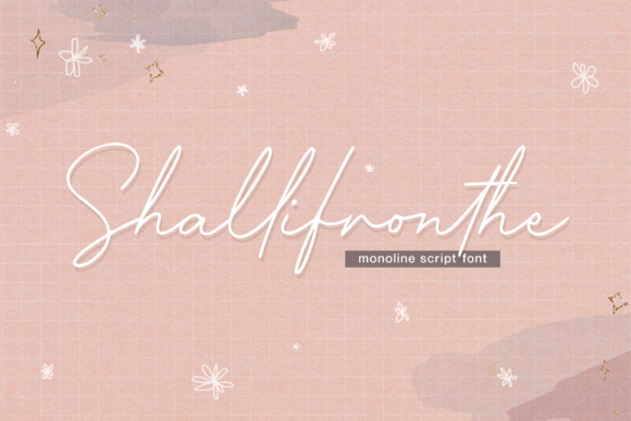 Shallifronthe: The Handwritten Typeface for Modern Web Design
