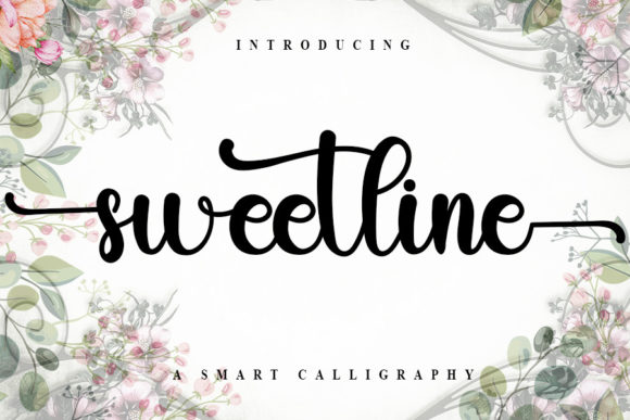 Sweetline: The Modern Script Font for Elegant Branding Projects