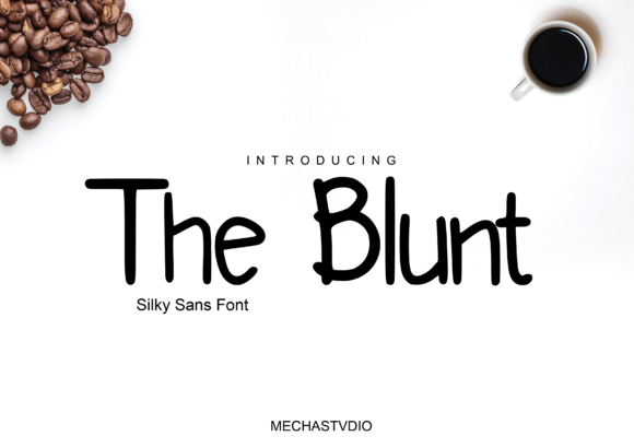 The Blunt: A Modern Script Font for Elevating Web Design