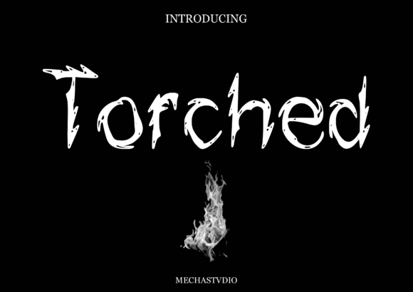 Torched: The Creepy Display Font That Stops Scrolling