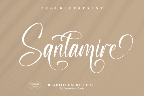Upgrade Your Brand Identity with the Santamire Script Typeface